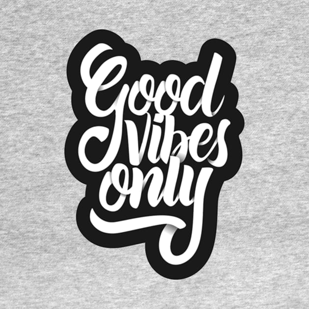 Good Vibes Only - Motivational Quotes Vintage Positive mind tee by storellc